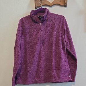 Eddie Bauer Plum Textured Pullover